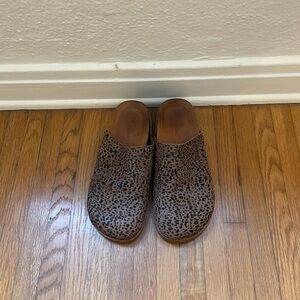 Madewell Leopard Print Clogs